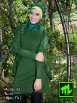 image Mazaya Model 42 - Hijau TNI