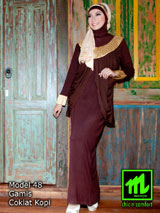 image Mazaya Model 48 - Coklat Kopi